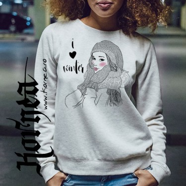Bluza I love winter