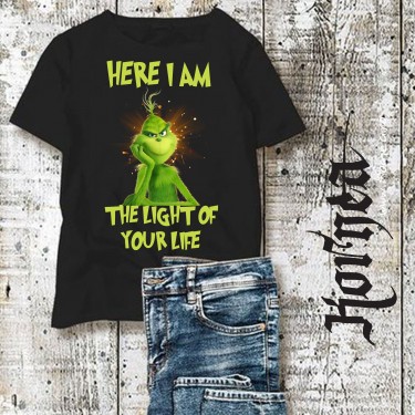 Tricou -Grinch- here I am