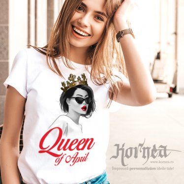 Tricou - Queen of - luna ta de nastere