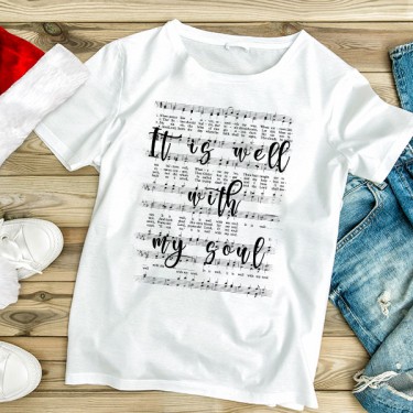 Tricou - It is well with my soul