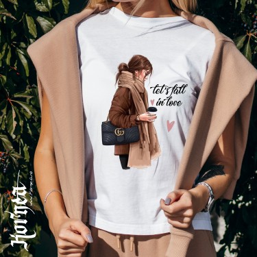 Tricou - Let's fall in love