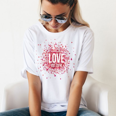 Tricou - LOVE si anul preferat